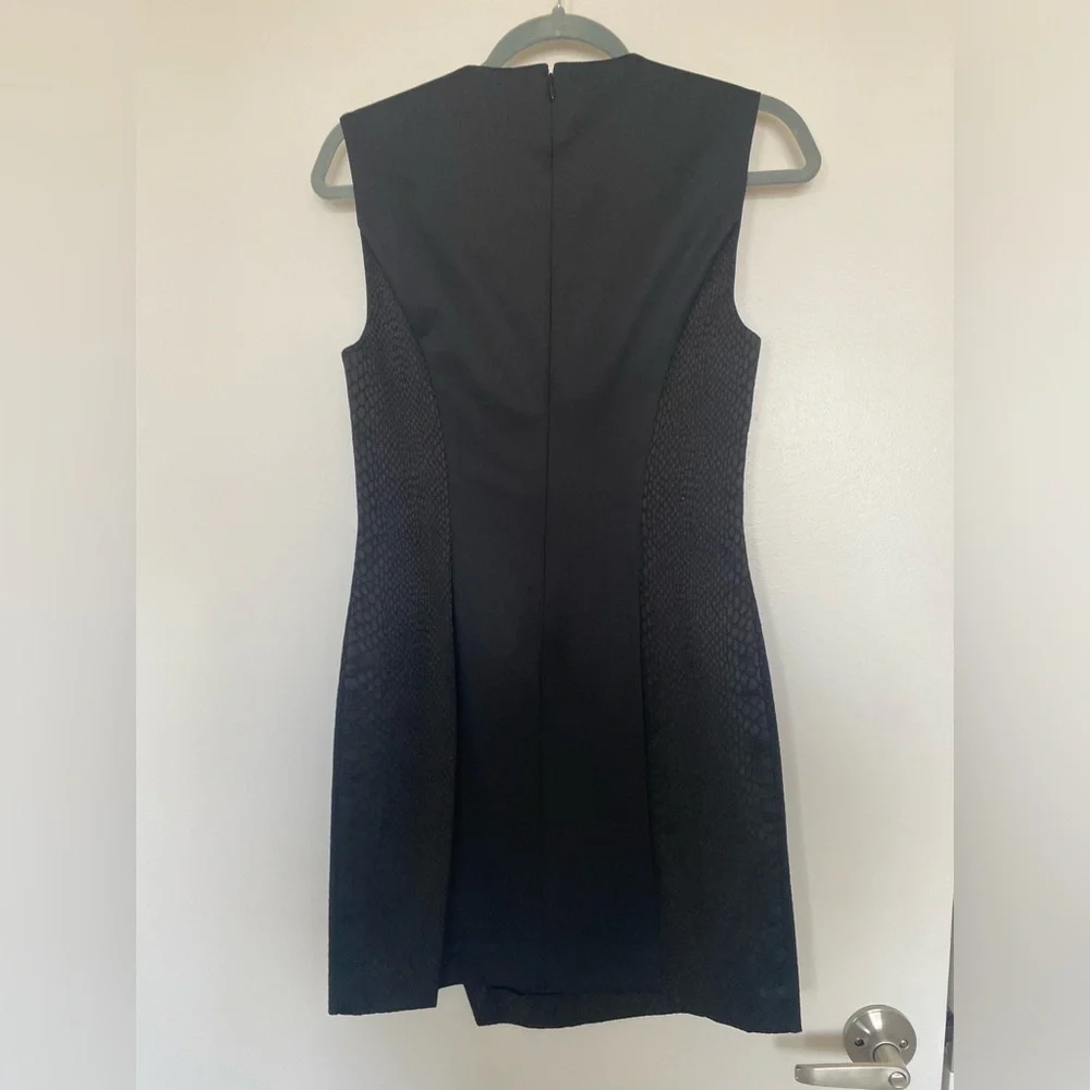 RACHEL Rachel Roy Black Asymmetrical Mini Dress - Size 4 NWT